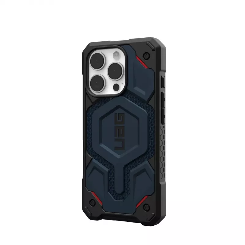 Urban Armor Gear Monarch Pro Kevlar Handyhülle 16 cm (6.3) Cover Schwarz, Blau