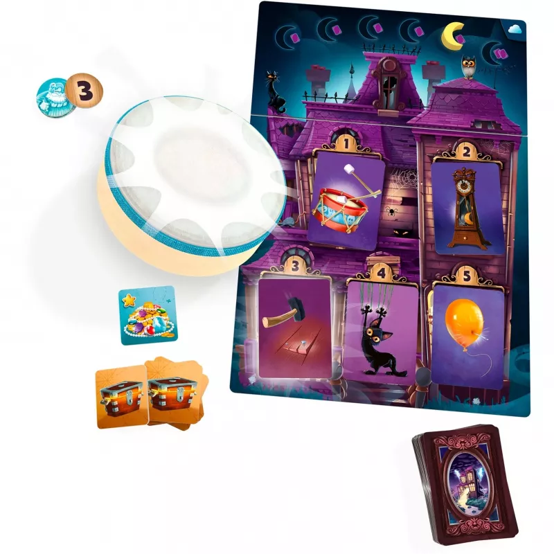 Mysterium Kids: Der Schatz of captain Buh, Brettspiel