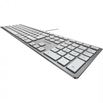 CHERRY KC 6000 schlank FOR MAC Tastatur Office USB QWERTZ Deutsch Silber