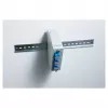 Hutschienen-Glasfaserspleißverteiler DIGITUS DN-96893 — abgewinkelt, 6 SC DX / LC Quad, Aluminium, grau