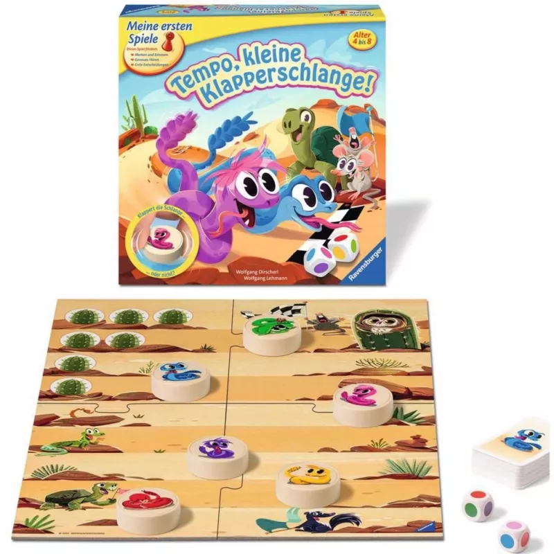 Tempo, kleine Klapperschlange, Brettspiel