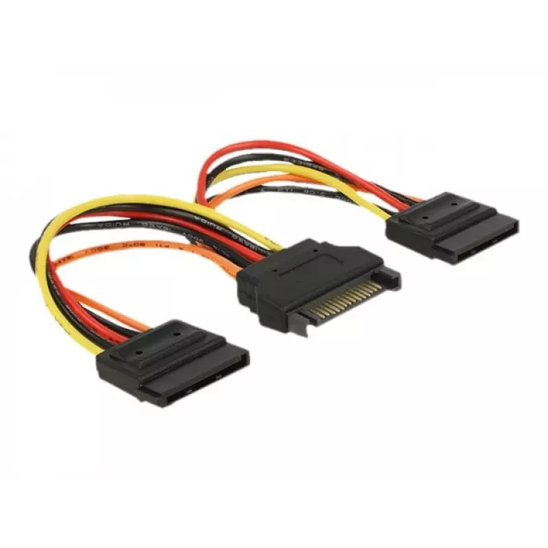 Internes Stromkabel DeLOCK 60143 0,15 m SATA 15-polig