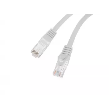 LANBERG Cat6 U/UTP Netzwerkkabel PCU6-10CU-0500-S, RJ-45 auf RJ-45, 5 m, Grau