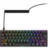 Tastatur Sharkoon 100065630 60% kabelgebunden USB QWERTZ deutsch schwarz