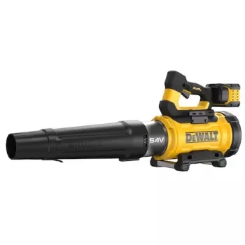 Hand-Laubbläser DeWalt DCMBL777X1-QW — bürstenloser Motor, 21,5 m³/min, 258 km/h, 9 Ah Akku, 3 Geschwindigkeitsstufen, 3,2 kg