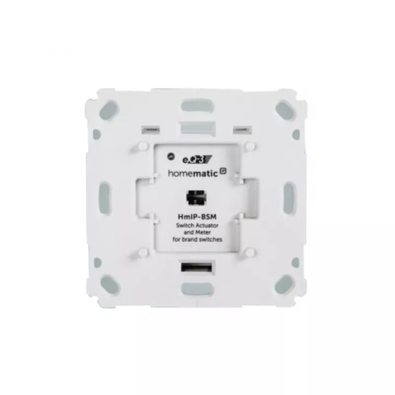 eQ-3 HomeMatic IP für - Schalt-Mess-Aktor Markenschalter Unterputz
