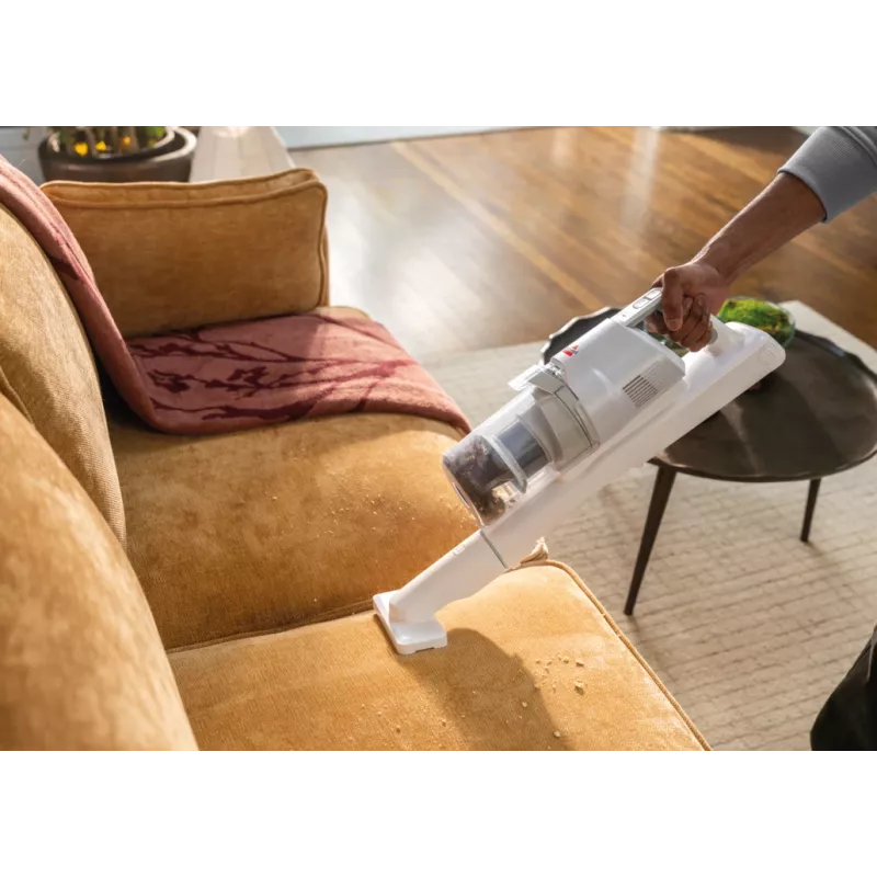 Bissell Stabstaubsauger | PowerClean | Akkubetrieb | 200 W | Betriebsdauer (max.) 40 min | Warmweiß/Grau/Glänzendes Silber