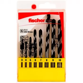 Betonbohrer-Set CTS 8, D-C Set, 3-10mm (8-teilig)