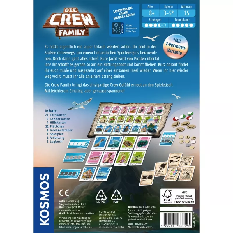 Kosmos 68449 20 min Brettspiel Reise/Abenteuer