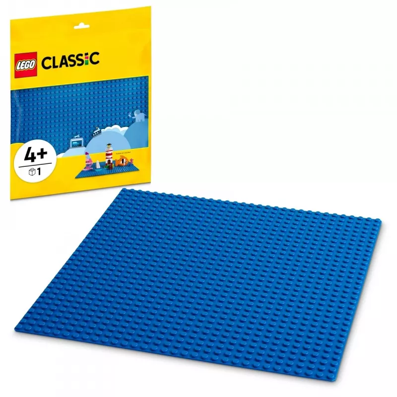 LEGO Bauplatte 11025 — blaue Grundplatte 32x32 Noppen, 250×250 mm