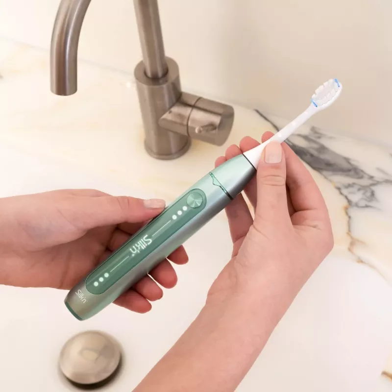 Schallzahnbürste Silk'n SonicYou Grün Mint