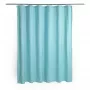 Duschvorhang Beldray LA035655FAS Waffel-Design Blau, Stoff-Duschvorhang 180x180 cm