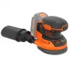 Schwarz & Decker BDCROS18N-XJ tragbarer Schwingschleifer 12000 U/min Schwarz, Orange