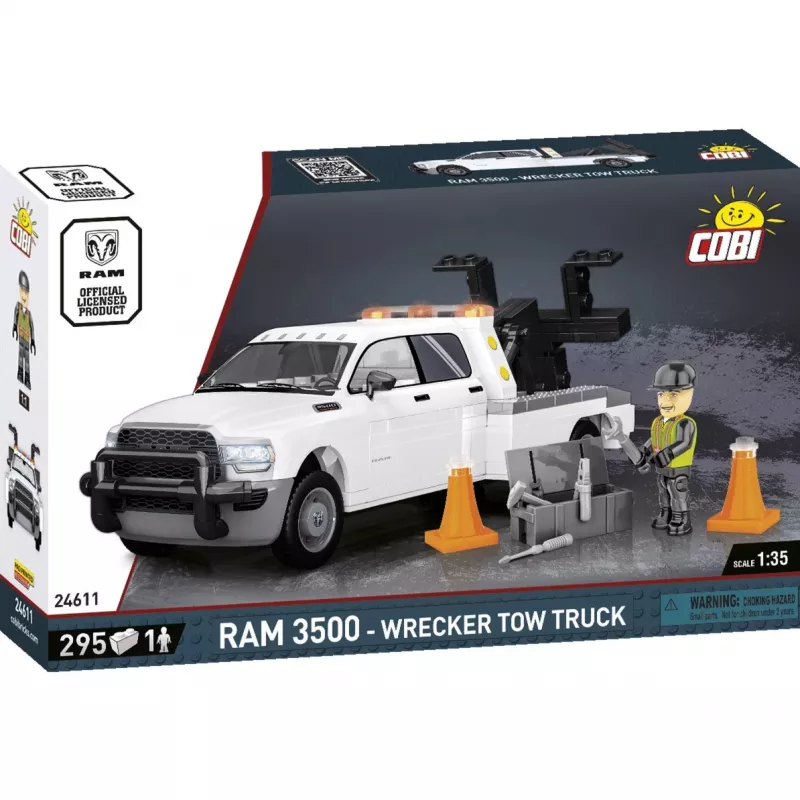 Cobi Wrecker Abschleppwagen RAM 3500 Konstruktionsspielzeug COBI-24611, Bausteinset