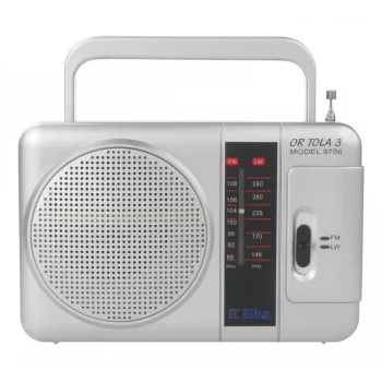 Tragbares Radio Eltra TOLA 3 Analog Silber