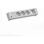 Steckdosenleiste Bachmann 916.715 mit 3x UTE-Steckdosen, 1x C13 (Computer)-Ausgang, 0,2 m Kabel
