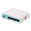 Mikrotik RB750GR3 kabelgebundener Router Gigabit Ethernet Türkis, Weiß