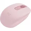 Logitech M196 - Maus - rechts- und linkshändig - optisch - 3 Tasten - kabellos - Bluetooth - rosé (910-007461)