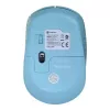 Kabellose beidhändige Maus NATEC STORK – Bluetooth + USB Typ-A, 1600 DPI, 3 Tasten, Hellblau