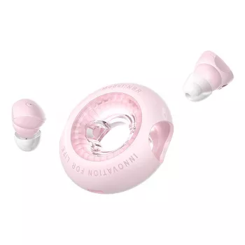 Kabellose In-Ear-Kopfhörer Vention NBRP0 T17 mit Ladeetui, pink