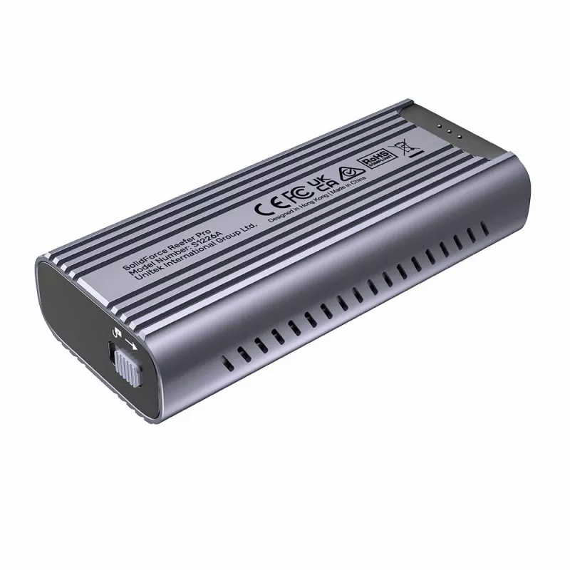 SSD-Gehäuse UNITEK S1226A Schwarz Grau M.2 PCI Express 40 Gbit/s