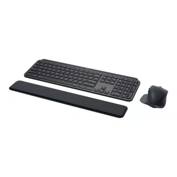 Logitech MX Keys combo for Business Gen 2 Tastatur Maus enthalten Büro RF Wireless + Bluetooth AZERTY Französisch Graphit