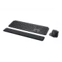 Logitech MX Keys combo for Business Gen 2 Tastatur Maus enthalten Büro RF Wireless + Bluetooth AZERTY Französisch Graphit
