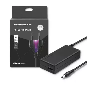Qoltec 50769 Desktop-Netzteil 36 W, 12 V, 3 A, 5,5 x 2,1 mm, mit Netzkabel