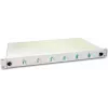 Lightwin LWL Spleißbox, 12 Fasern, 6x DLC Multimode, 50/125µm OM3 Pigtail Spleißboxen (SPBOX 12G50 OM3 DLC)