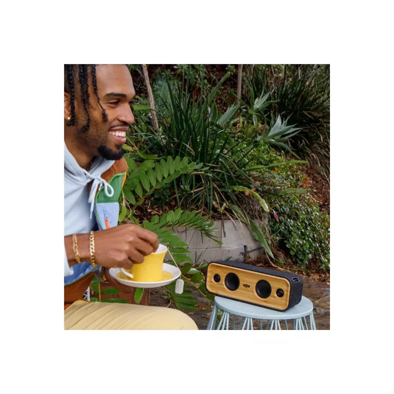 Marley | Get Together 2 Lautsprecher | Bluetooth | Schwarz | Tragbar | Kabellose Verbindung