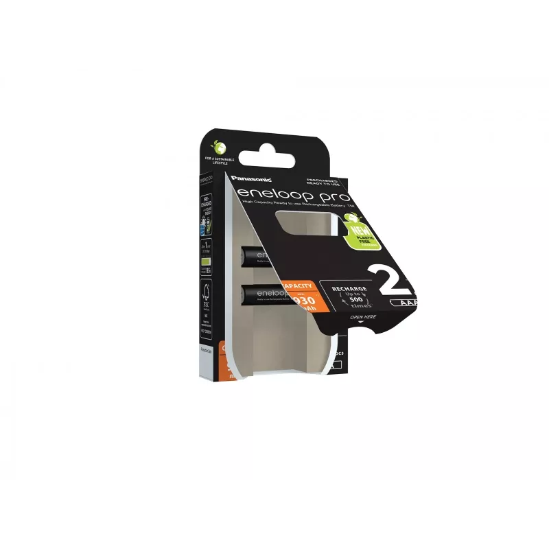 Akkus PANASONIC ENELOOP PRO AAA 930 mAh 2 Stück (BK-4HCDE/2CP)