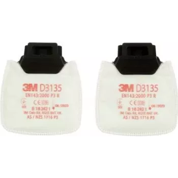 3M Secure Click Partikelfilter P3 R D3135 2 Stück (D3135)