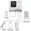 Wechselrichter QOLTEC ECO Solar Boost 4kW MPPT LCD, 4 kW Ausgang, MPPT-Laderegelung, LCD-Anzeige
