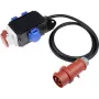 Elektroadapter AS Schwabe MIXO 61520 — CEE-Stecker 3x400V auf 3x230V