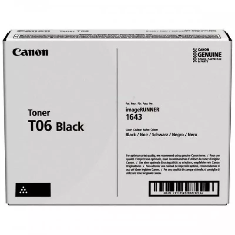 Canon T06 (3526C002) Tonerkartusche, schwarz (SPEC)