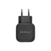AC Indoor Charger QOLTEC 50186 for Smartphone and Tablet, 5 V 3.4 A, 17 W, 2× USB, Schwarz