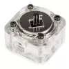 Flow Meter Barrow SLFV2-RGB W ARGB weiß – Flüssigkeitskühlungs-Durchflusssensor für PC-Kreisläufe