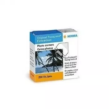 Foto-Ecken Spendepackung 250 Stück HERMA Transparol