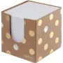 Quadratischer Notizblock Herlitz Pure Glam Gold Weiß 700 Blatt selbstklebend