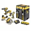 Power Tool Combo Kit DeWALT DCK500P3T-QW, 18V, 3 Akkus