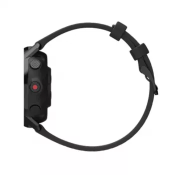 Polar Grit X Pro - Titanium - Sportuhr mit Armband - perforiertes Leder - grau - Bandgröße: M/L - Display 3cm (1,2 inch) - Bluetooth - 41 g (90085777)