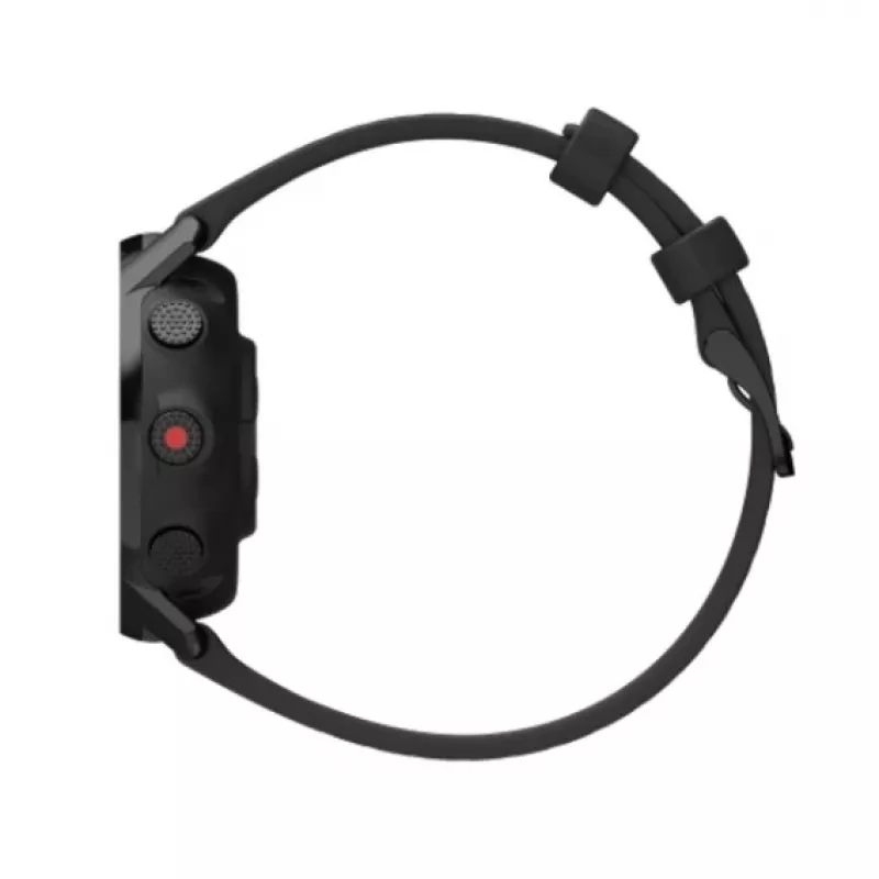 Polar Grit X Pro - Titanium - Sportuhr mit Armband - perforiertes Leder - grau - Bandgröße: M/L - Display 3cm (1,2 inch) - Bluetooth - 41 g (90085777)
