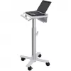 Ergotron StyleView Laptop-Wagen, SV10 – Wagen für Notebook – medizinisch – Metall – Weiß, Aluminium – Bildschirmgröße: bis 43,2 cm (bis 43,20 cm (17)) (SV10-1100-0)