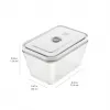 Frischhaltedose ZWILLING FRESH & SAVE Rechteckig Glas/Kunststoff-Set 3 Stück, 0,35/0,75/1,6 l, luftdicht, mikrowellen-/ofengeeignet/kühlschranktauglich