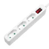 Power Extension LogiLink LPS230 1,5 m 3 AC-Ausgänge Innenbereich Weiß