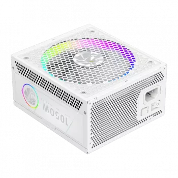Gamemax Netzteil, 80 PLUS, Gold | RGB 1050G WH | 1050 W