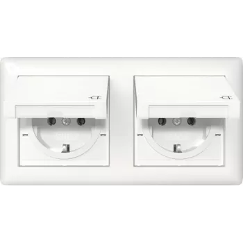 GIRA 415803 SCHUKO KD + Set IP44 + Rahme (415803)