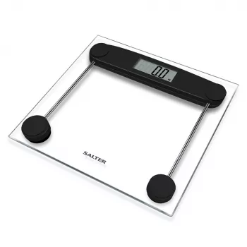 Badezimmerwaage Salter 9208 BK3R Kompakt-Glaswaage Elektronisch