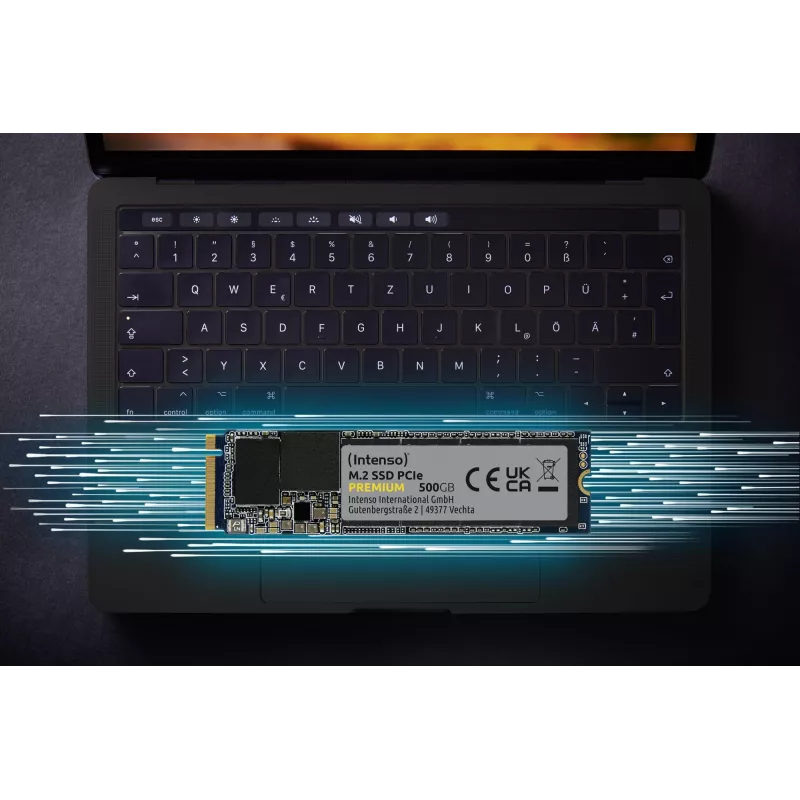 SSD-Laufwerk Intenso 2 TB M.2 PCI Express 3.0 NVMe 3D NAND Modell 3835470