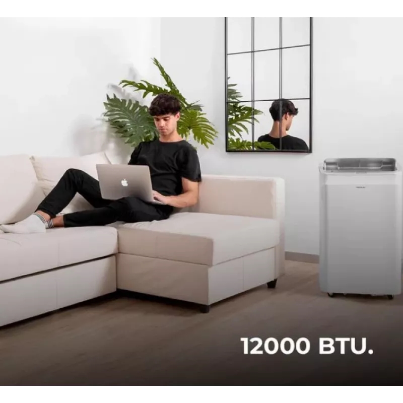Cecotec Tragbare Klimaanlage | ForceClima 12600 SoundLess Heating